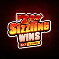 777 Sizzling Wins: 5 lines game tile